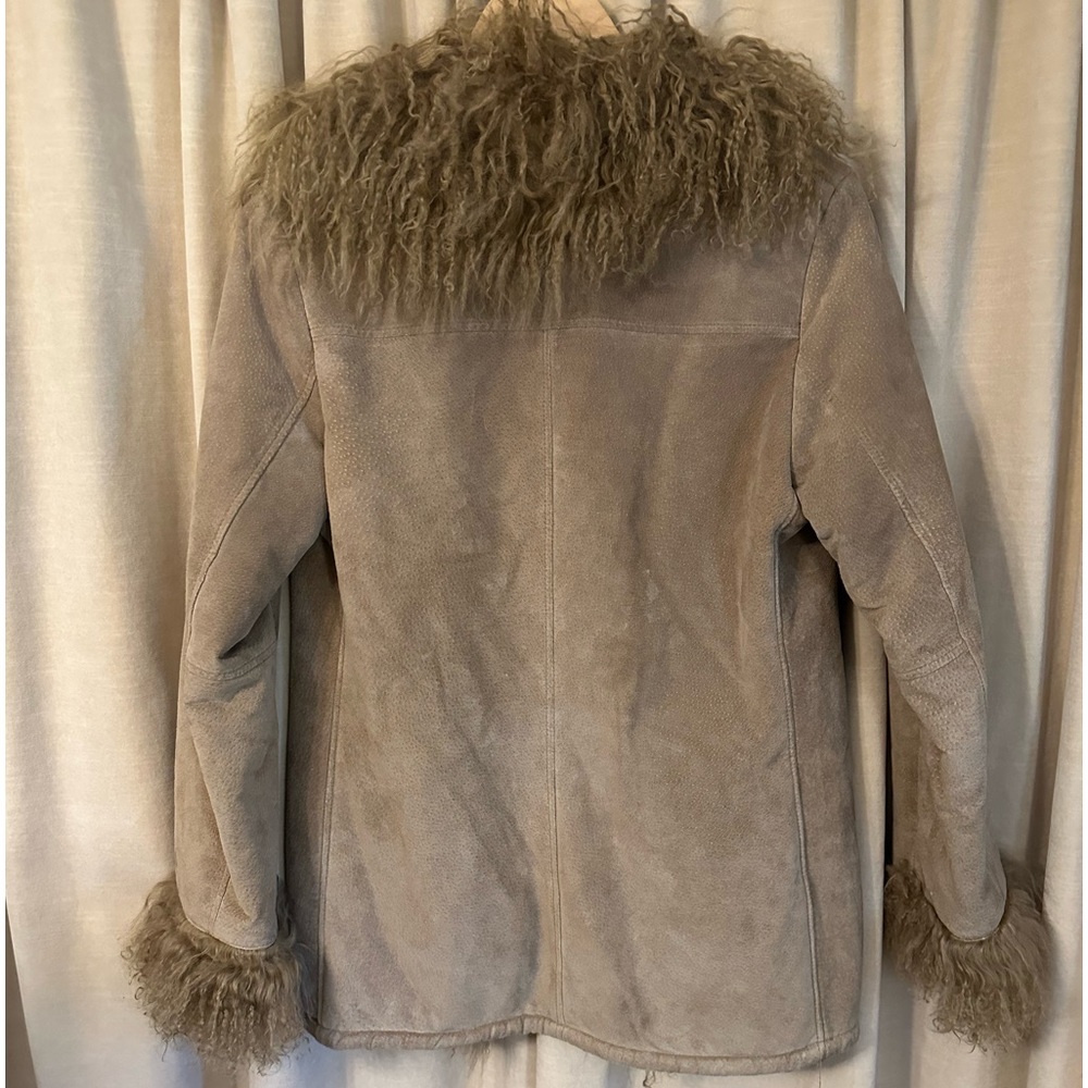 Vintage (90s) suede coat - Picture 2 of 4